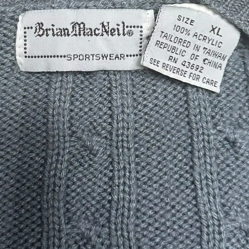 Brian MacNeil vintage sweater